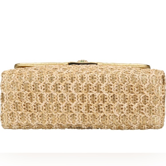 Kurt Geiger Raffia Handbag - Picture 7 of 12